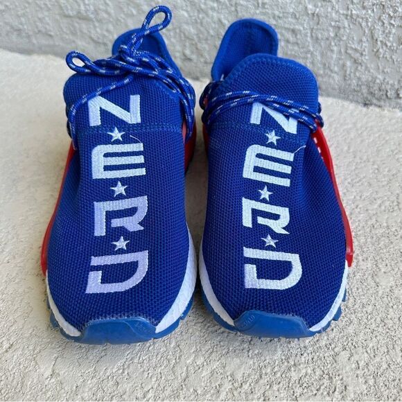 Adidas N.E.R.D. Pharrell Williams limited edition NMD Hu 2018 men’s Sz 7 - Picture 2 of 10
